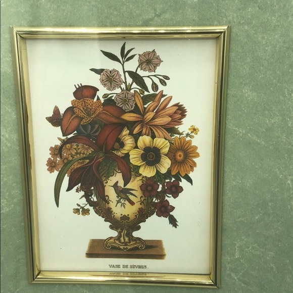 Vintage Vase De Sevres Print Picture 9in X 11in - Picture 1 of 10